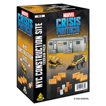 Marvel Crisis Protocol: NYC Construction Site Terrain - EN