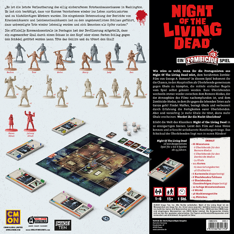 Zombicide: Night of the Living Dead • DE