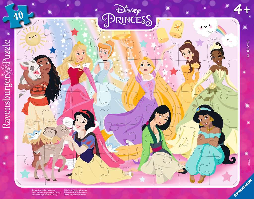 Kinderpuzzle - Unsere Disney Prinzessinnen
