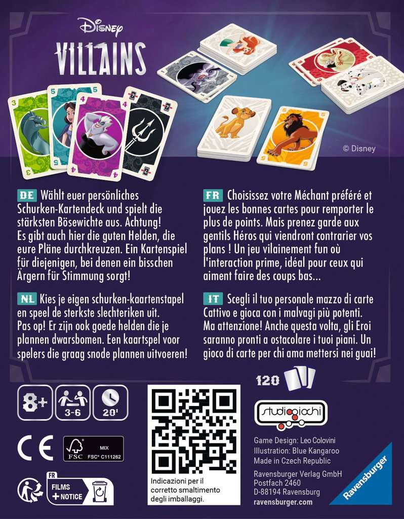 Disney Villains - The Card Game - deutsch