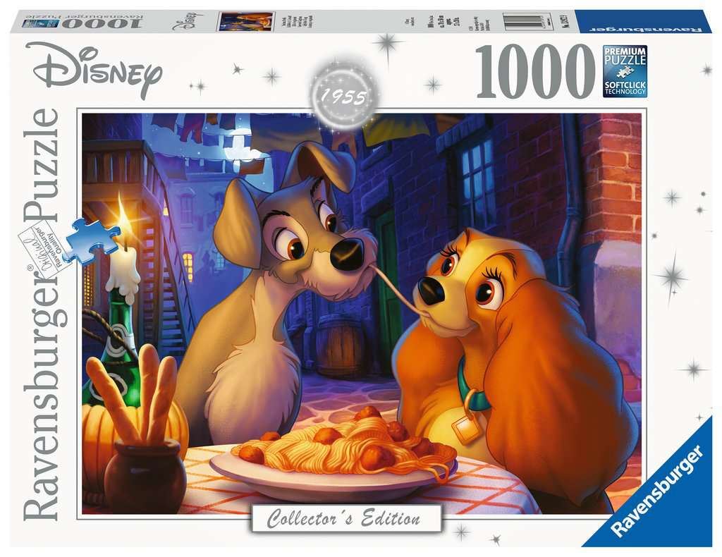 Disney - Susi und Strolch Puzzle - 1000 Teile