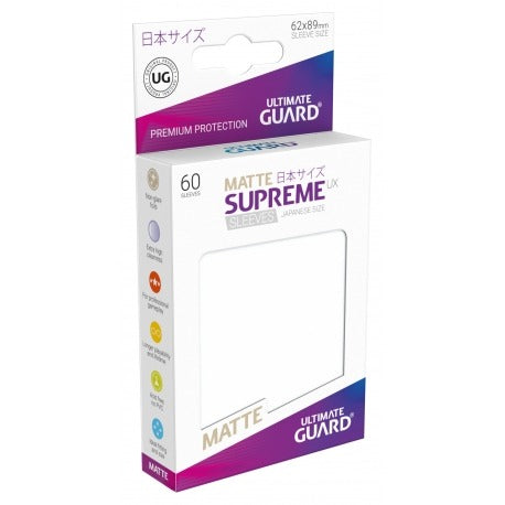 Ultimate Guard Supreme UX Sleeves Japanische Größe Matt Frosted (60)