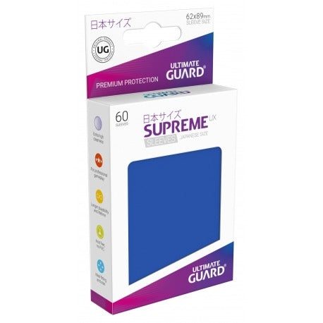 Ultimate Guard Supreme UX Sleeves Japanische Größe Blau (60)