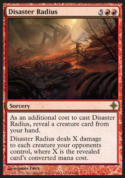 Disaster Radius ROE-141 Rare Good Englisch