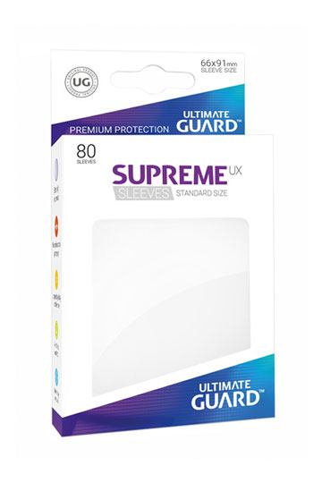 Ultimate Guard Supreme UX Sleeves Standardgröße Weiß (80)