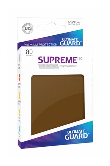 Ultimate Guard Supreme UX Sleeves Standardgröße Braun (80)