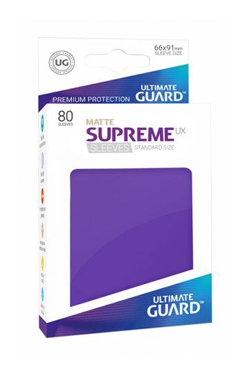 Ultimate Guard Supreme UX Sleeves Standardgröße Matt Violett (80)