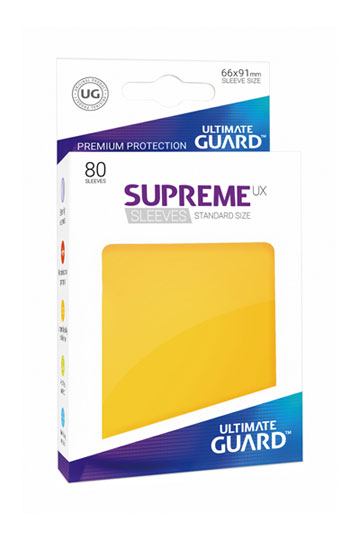 Ultimate Guard Supreme UX Sleeves Standardgröße Gelb (80)