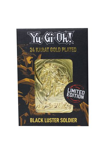Yu-Gi-Oh! Replik Karte Black Luster Soldier (vergoldet)
