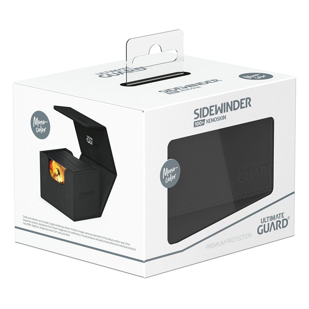 Ultimate Guard Sidewinder 100+ XenoSkin Monocolor Schwarz