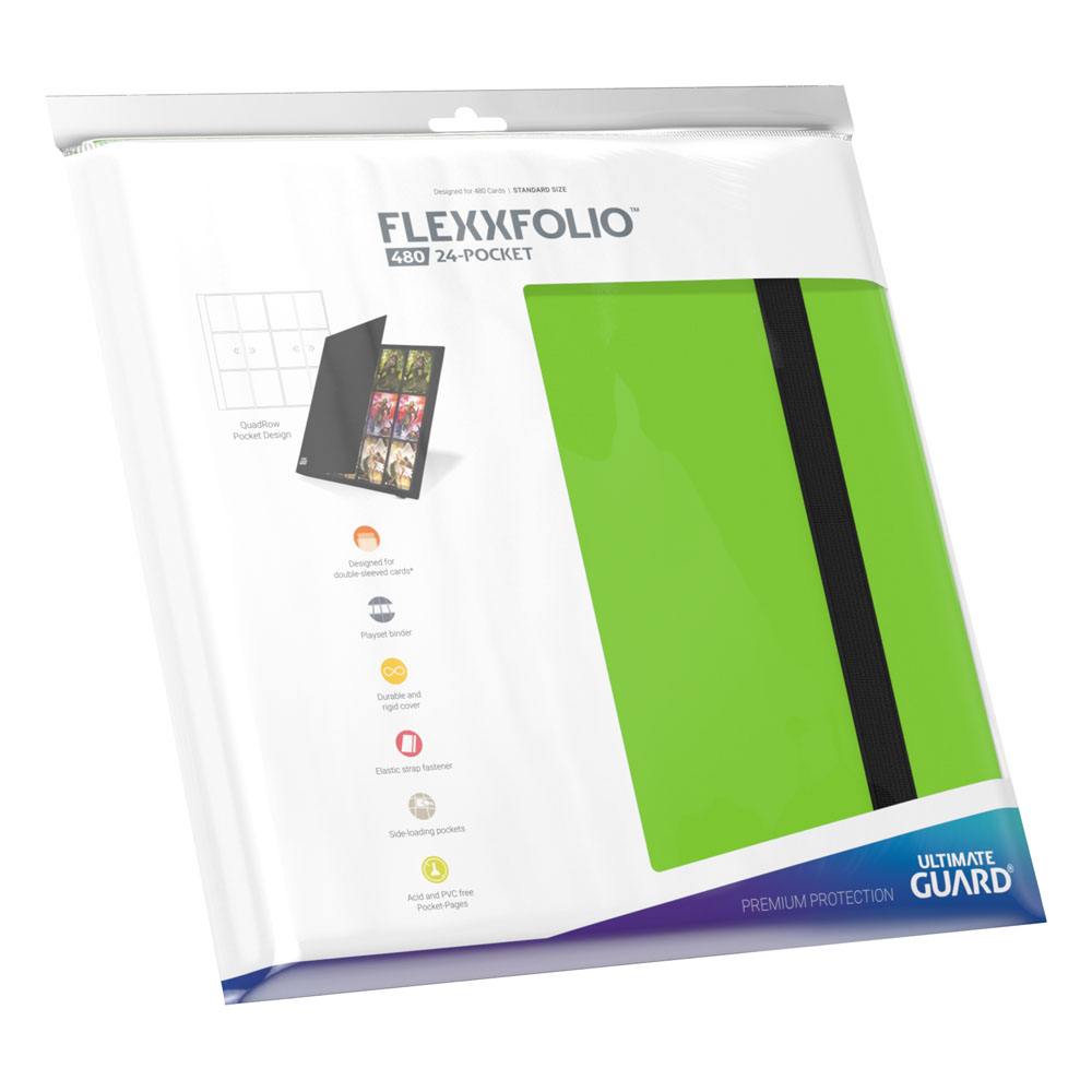 Ultimate Guard Flexxfolio 480 - 24-Pocket (Quadrow) - Hellgrün