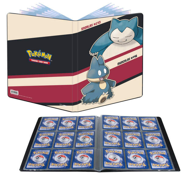 Pokémon Snorlax & Munchlax 9-Pocket Portfolio