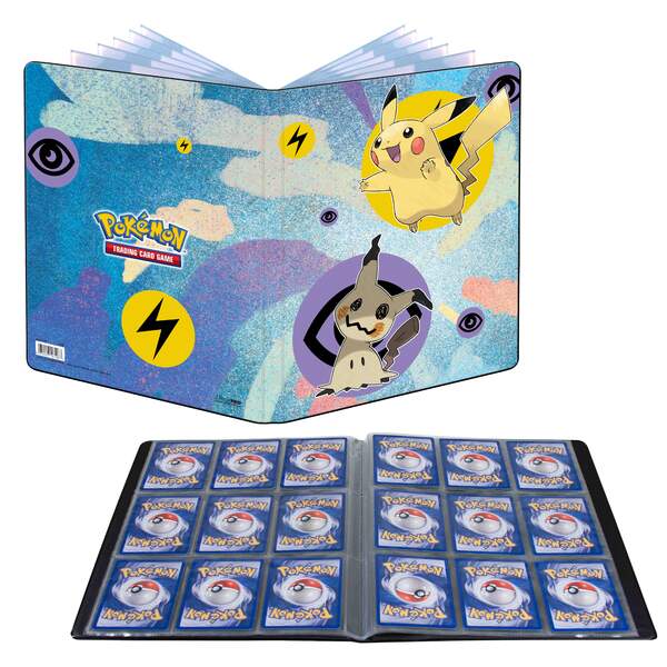 Pokémon Pikachu & Mimikyu 9-Pocket Portfolio