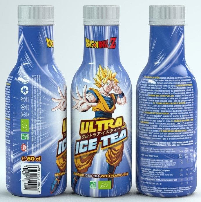 Ultra Ice Tea - Dragon Ball Z - Son Goku - Weißer Tee mit Pfirsich 500ml