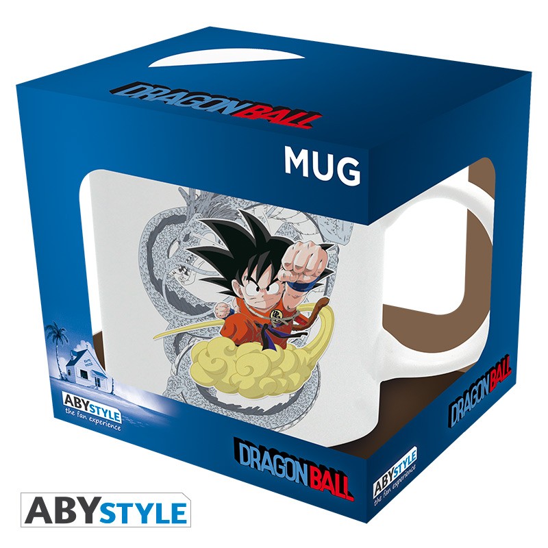 DRAGON BALL - Mug / Tasse - 320 ml - DB / Goku & Shenron