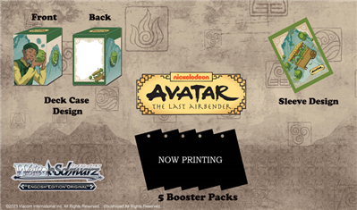 Weiß Schwarz - Avatar: The Last Airbender Supply Set - EN