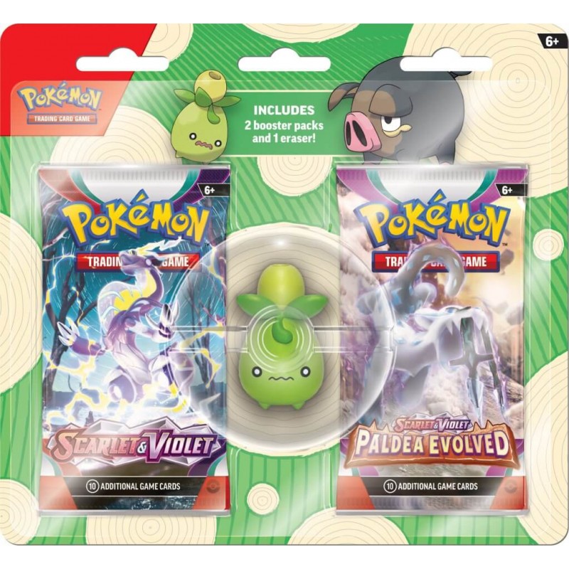 Pokémon TCG - Back to School - Eraser Blister Smoliv - EN