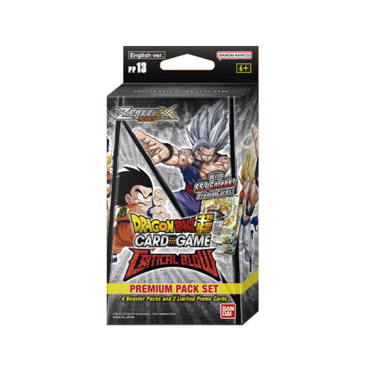 Dragon Ball Super Card Game - Premium Pack Critical Blow PP13 - EN