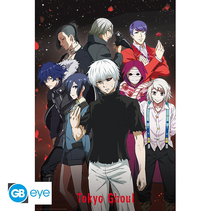 TOKYO GHOUL - Poster Maxi 91.5x61 - Group