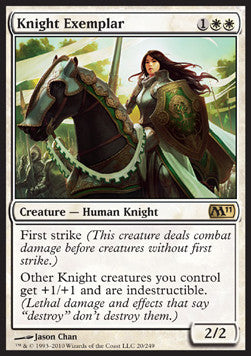 Knight Exemplar M11-20 Rare Excellent Englisch