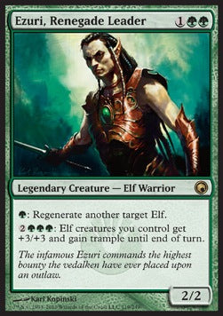 Ezuri, Renegade Leader SOM-119 Rare Light Played Englisch