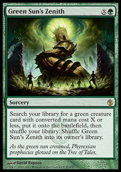 Green Sun's Zenith MBS-81 Rare Light Played Englisch