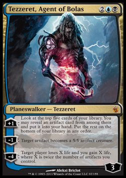 Tezzeret, Agent of Bolas MBS-97 Mythic Excellent Englisch Foil