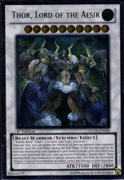 Thor, Herr der Asen STOR-DE038 Ultimate Rare Near Mint Deutsch 1. Auflage