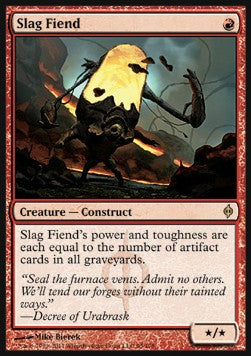 Slag Fiend NPH-95 Rare Excellent Englisch Foil