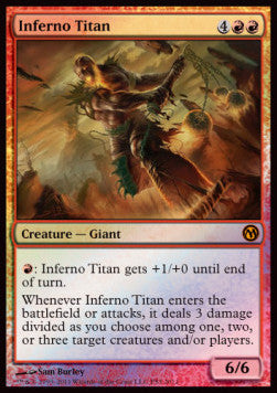 Inferno-Titan DPP- Mythic Good Deutsch Foil