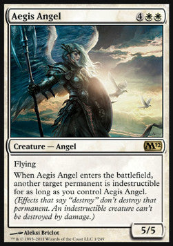 Aegis Angel M12-1 Rare Light Played Englisch