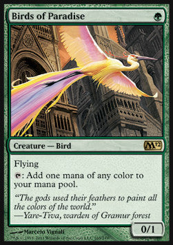 Birds of Paradise M12-165 Rare Excellent Englisch
