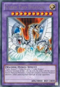 Cyber End-Drache (V.1) LCGX-181 Secret Rare Excellent Deutsch