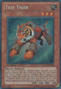 Versuchstiger LCGX-242 Secret Rare Good Deutsch