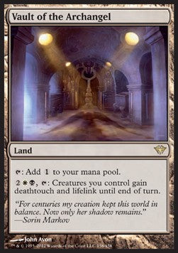 Vault of the Archangel DKA-158 Rare Light Played Englisch