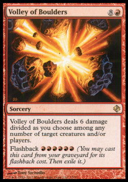 Volley of Boulders DDI-73 Rare Excellent Englisch