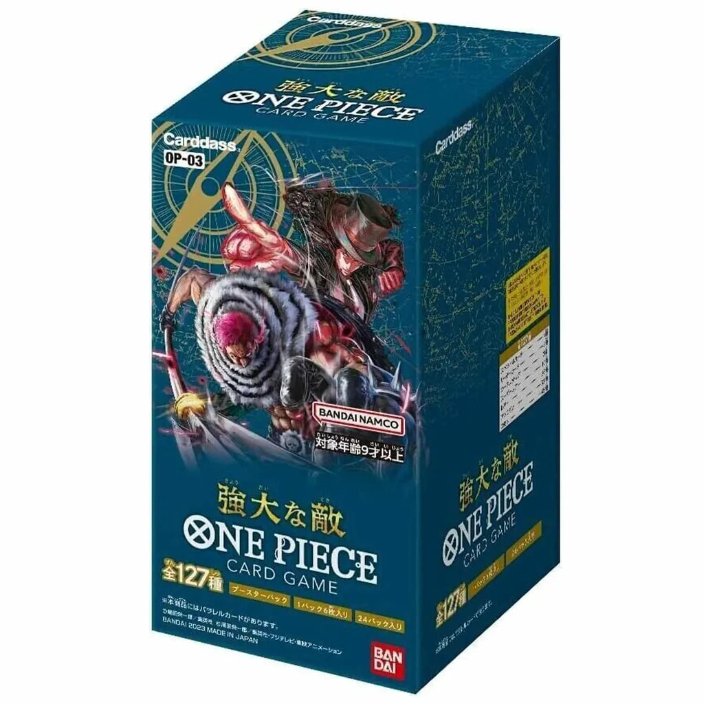 One Piece Card Game Mighty Enemies OP03 Booster Display - JP