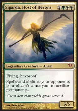 Sigarda, Host of Herons AVR-210 Mythic Light Played Englisch
