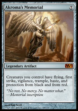 Akroma's Memorial M13-200 Mythic Light Played Englisch