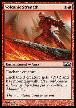 Volcanic Strength M13-155 Common Light Played Englisch