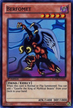Berfomet LCYW-DE045 Super Rare Good Deutsch 1. Auflage