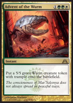 Advent of the Wurm DGM-51 Rare Excellent Englisch