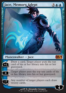 Jace, Memory Adept M14-60 Mythic Excellent Englisch