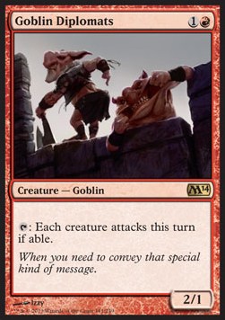 Goblin Diplomats M14-141 Rare Excellent Englisch