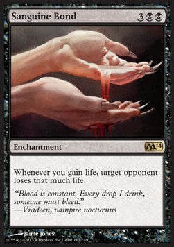 Sanguine Bond M14-112 Rare Played Englisch
