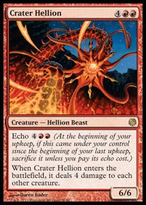 Crater Hellion DDL-56 Rare Light Played Englisch