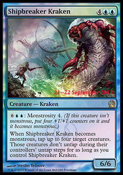 Kielbrecher-Krake GDC- Rare Excellent Deutsch Foil