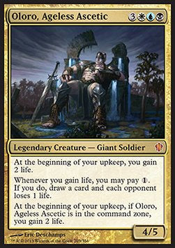 Oloro, Ageless Ascetic (V.1) C13-203 Mythic Light Played Englisch