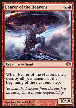 Bearer of the Heavens JOU-89 Rare Near Mint Englisch