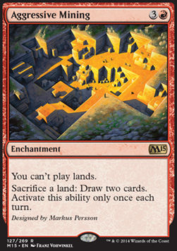 Aggressive Mining M15-127 Rare Excellent Englisch